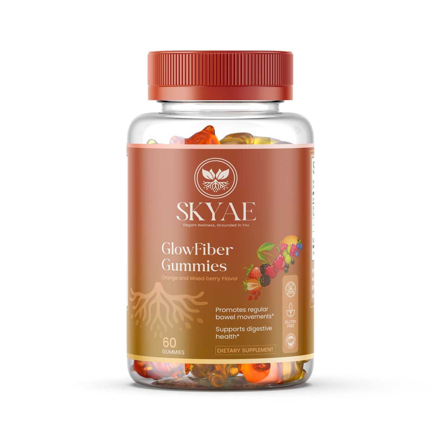 GlowFiber Digestive Gummies